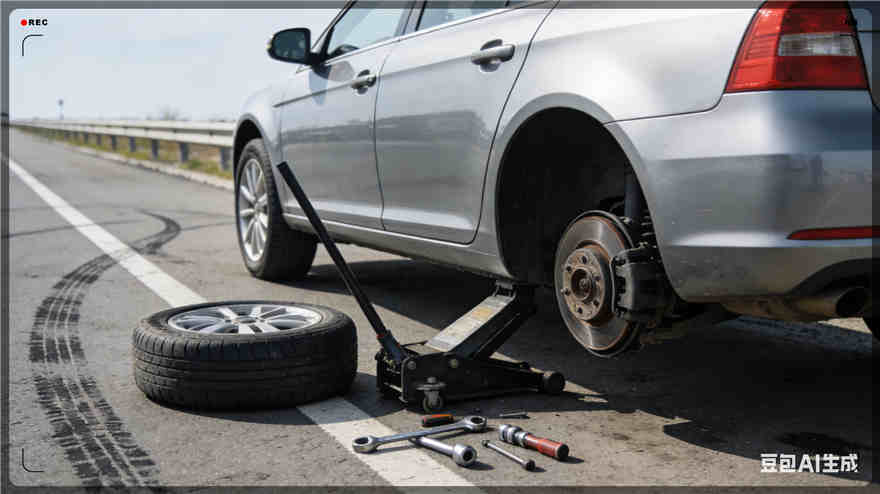 红岗区流动补胎电话【案例】